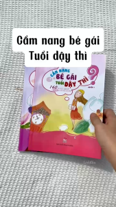 Sách Cẩm Nang Bé Gái Tuổi Dậy Thì Cho Trẻ 9 - 18 Tuổi - Minh Hoạ Tranh Dễ Thương Dễ Hiểu - Kim Đồng