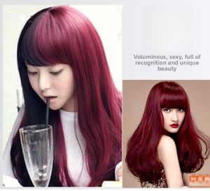 Hair Waxing Gloss Polishing Color Locking Black Tea Brown Hair Dyeing Wax Home Use Hair Care Grandma Grey Chestnut Brown