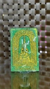 0047 Thailand Buddha Amulet 泰国佛牌. Phra Somdej Kamphaeng Kaew. Luang Phor Rak. Wat Suttawad Vipassana. BE2563.