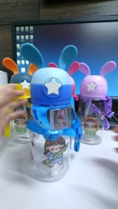 (New Arrival) 500ml Botol Air Kanak-kanak Bunny Design Kids Water Bottle