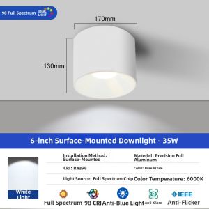 WANLIYANG | LED Long Cylinder Light No Glare Light Ceiling Light