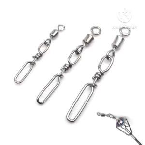 [ Khoá Lọt Khoen ] Khoá Link Câu Cá Mani Câu Lure Móc Mồi Giả Lọt Khoen Inox Cao Cấp - PKKL019