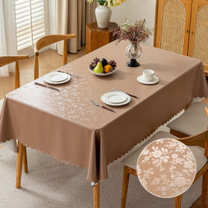 Waterproof Heat-Resistant Oil-Repellent Easy-Clean Tablecloth