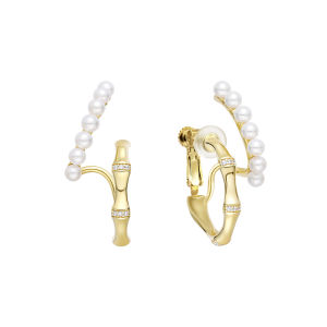 HEFANG Jewelry | Luxury Chinese Style Double Layer Earrings