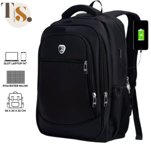 Tas Ransel Polo Milano Pria Dewasa: Waterproof & Ukuran Besar