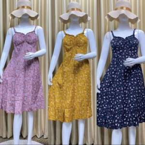 Dress Salsa - Mini Dress Motif Kekinian