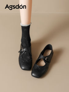 Agsdon | Breathable Thick-soled Shoes Black Fall