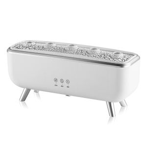 Máy Tạo Độ Ẩm Mô Phỏng Dung Nham Núi Lửa Với Đèn Màu Máy Khuếch Tán Hương Thơm 5 Vòi Phun 2 Chế Độ Phun Sương Điều Khiển Từ Xa Hình Con Sứa Nhảy Múa Khử Trùng Bằng Sóng Siêu Âm Máy Tạo Độ Ẩm Để Bàn