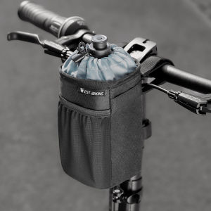 WEST BIKING Bike Water Bottle Bag Bicycle Multi-function Storage Bag Mobile Phone Pocket  MTB Road Bike Water Bottle Bag Insulated Cycling Handlebar Bag