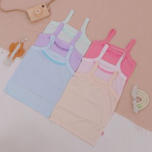Kaos Dalam Anak Renda / Kaos Dalam Cewek Perempuan Renda Warna / Singlet Anak / Tangtop Anak Perempuan