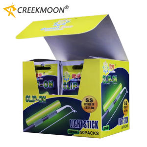 20Pcs 10Bags Clip-on Fishing Rod Tip Luminous Stick Light Float Tackle Induction Fish Bite Alarm for Night Fishing Rod Equipment