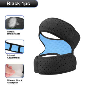Patella Strap Silicone Fixed Professional Knee Protection Band for Running Women Meniscus Protection