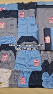 Mayniesbaby 46pcs Baju bayi baru lahir Ekonomis Setelan baju bayi lengan panjang Set kado baby newborn