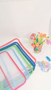 MAP SLETING JARING FOLIO ZIPPER / MAP JALA PLASTIK TAS RESLETING F4 DOKUMENT