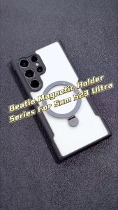 XUNDD Magnetic เคส Samsung S25 Ultra/S24 Ultra/S23 Ultra เคสแม่เหล็กกันกระแทก ตั้งได้ ขอบTPU ส่งไทย