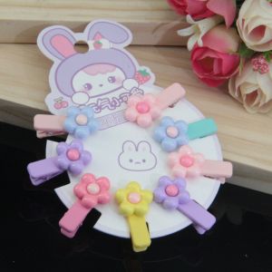 กิ๊บติดผมดอกไม้เจ้าหญิงสําหรับเด็กผู้หญิง เด็กทารก เครื่องประดับผมขนาดเล็ก น่ารัก ลายดอกไม้ กิ๊บติดผม สไตล์เกาหลี เครื่องประดับศีรษะเด็ก