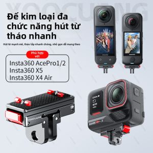 YOOCUANG | Đế Kim Loại Từ Tính Tháo Lắp Nhanh cho Giá Đỡ Máy Ảnh