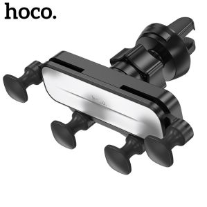 HOCO Giá Đỡ Xe Hơi CA102 Giá Đỡ Cửa Thoát Khí Giá Đỡ Điện Thoại Di Động Giá Đỡ Bảng Điều Khiển Thiết Bị Hỗ Trợ Chống Rung Phù Hợp Cho Ios/Android Giá Đỡ Điện Thoại Cho 4.5-7.0 Inch