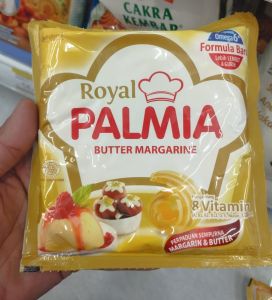 ROYAL PALMI SERBAGUNA 200 gram / ROYAL PALMIA BUTER MARGARIN 200 gram / palmia saset / margarine palmia / palmia serbaguna