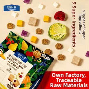 Pure＆Natural | Thức Ăn Chó Khô Đông Lạnh Vị Vịt và Lê Cho Mọi Giai Đoạn và Kích Cỡ