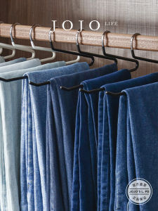 Non-Slip Goose Shape Trouser Hanger Smooth Surface Wardrobe Organizer for Pants And Skirts Modern Minimalist Style by MR GROCERY