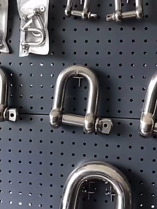 Heavy 304stainless Steel Dtype Screw Pin Galvanized Shackle Rust Resistant Hardware Outdoor Industry