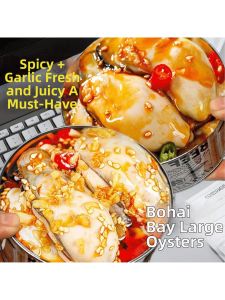 Garlic Spicy Ready-to-Eat Oyster Canned Food