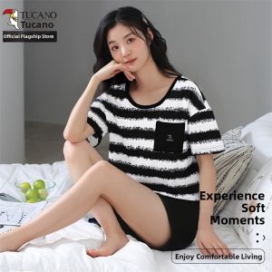 TUCANO | Breathable Cotton Summer Sleepwear Set