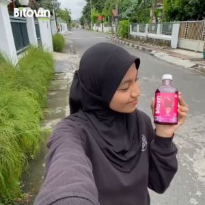 Bitovin Cuka Buah Bit With Mother  Suplemen Kesehatan Jantung Penambah Darah Obat Anemia 300 ML