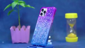 Ốp Điện Thoại Gradient Quicksand Dành Cho Samsung Galaxy A Series - Chống Sốc Chống Xước Nhẹ Viền Lấp Lánh A07 A17 A06 A16 A26 A36 A56 A15 A25 A35 A55 A14 A34 A54 A13 A53 A12 A52
