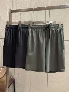 Quần Short Thể Thao Nam Mùa Hè Ice Silk Grid Laser Drill Nhanh Khô Thoáng Khí Quần Short Thể Thao Ngoài Trời Thường Ngày Cho Thanh Thiếu Niên