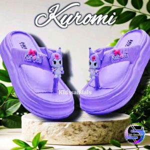 Sandal Anak Perempuan Sandal Jepit Trendy Karakter Kuromi Untuk Usia 2 sampai  7Thn
