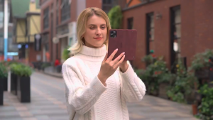 CaseMe FS Bluemoon Flip Cover untuk Samsung Galaxy Z Fold 7 Casing Dompet Kulit PU dengan Slot Kartu & Uang Anti-Lipat Lebih Tahan Lama