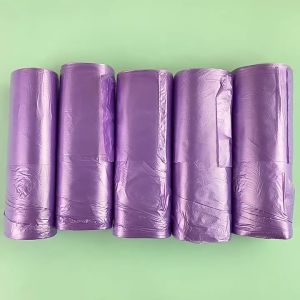100pcs Handle Garbage Bag Kitchen Trash Bag Dog Poop Bag Plastic Bag
