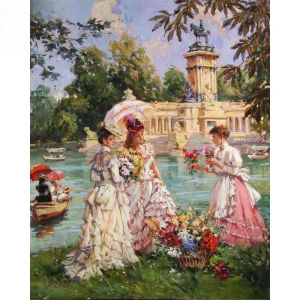 Jigsaw Puzzle 500 1000 1200 2000pcs Classical Beauty Oil Painting Style Woman Face For Adults Stress Relief Relaxing Hobby Gift