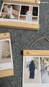 SidsPrint Foto Custom Kayu Vintage Aesthetic 4R Landscape – Figura Minimalis untuk Dekorasi Rumah & Kamar