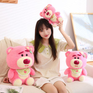 ĐỒ CHƠI LOTSO DÂU TÂY NHỒI BÔNG GẤU DÂU LOTSO MỀM MỊN DỄ THƯƠNG CHO BÉ CAO CẤP XUẤT NHẬT