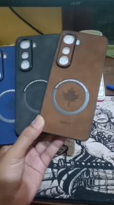 Maple Leaf Leather Case VIVO Y400 | IQOO Z10 LITE Softcase Leather Magsafe