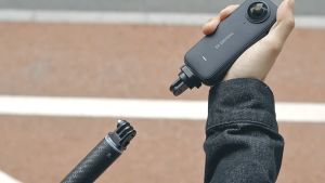 Gậy 3M Telesin Carbon fiber tàng hình dành cho Insta360 Actioncam Gopro cực kì chắc chắn góc quay độc đáo