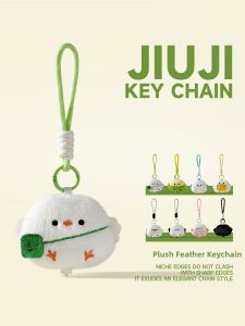 JIUJI | Cute Owl & Parrot Plush Bag Charms