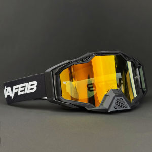 NAFEIB รถจักรยานยนต์ขี่แว่นตาหน้ากากแว่นตาวิบากกันลมปิดถนน MX ATV หมวกกันน็อคแว่นตาป้องกันรอยขีดข่วนกันฝุ่น