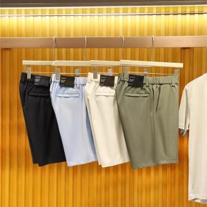 Quần Short Nam Mùa Hè Lưới Thoáng Khí Cao Cấp Co Giãn Bốn Chiều Quần Short Công Sở Thường Ngày Thời Trang Nam