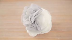 Bông Tắm 2 Màu Tạo Bọt Nhà Tắm Mềm Mại