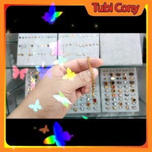 Lắc tay titan nữ kiểu đuôi phụng sáng màu không đen gỉ - LTP6723