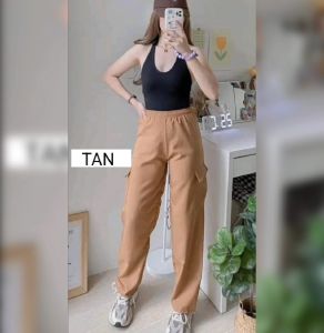 CDC.PH CARGO PANTS JOGGER PANTS with two side pocket free size