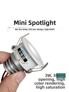 SUNPAI LIGHTING | Anti-glare Focused Recessed Spotlight 3W 38mm
