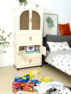 NewTide Durabox Wardrobe Cabinet For Drawer Clothes High Capacity Durabox With Big Wheels For Baby Toy Clothes