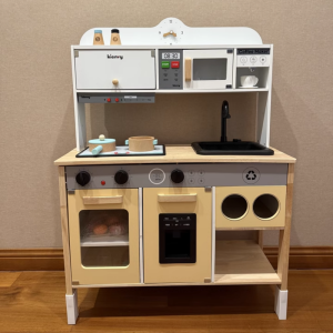 Wooden Play Cooking Kitchen Playset