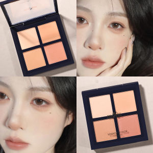 Autumn Winter Four Color Eyeshadow Palette Natural Brown Earth Tone Beginner Friendly Waterproof Long Lasting Any Skin Type