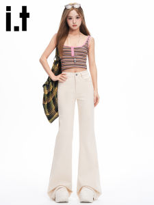 izzue | Quần Jeans Xòe Mỏng Thoáng Khí Hợp Mùa Hè